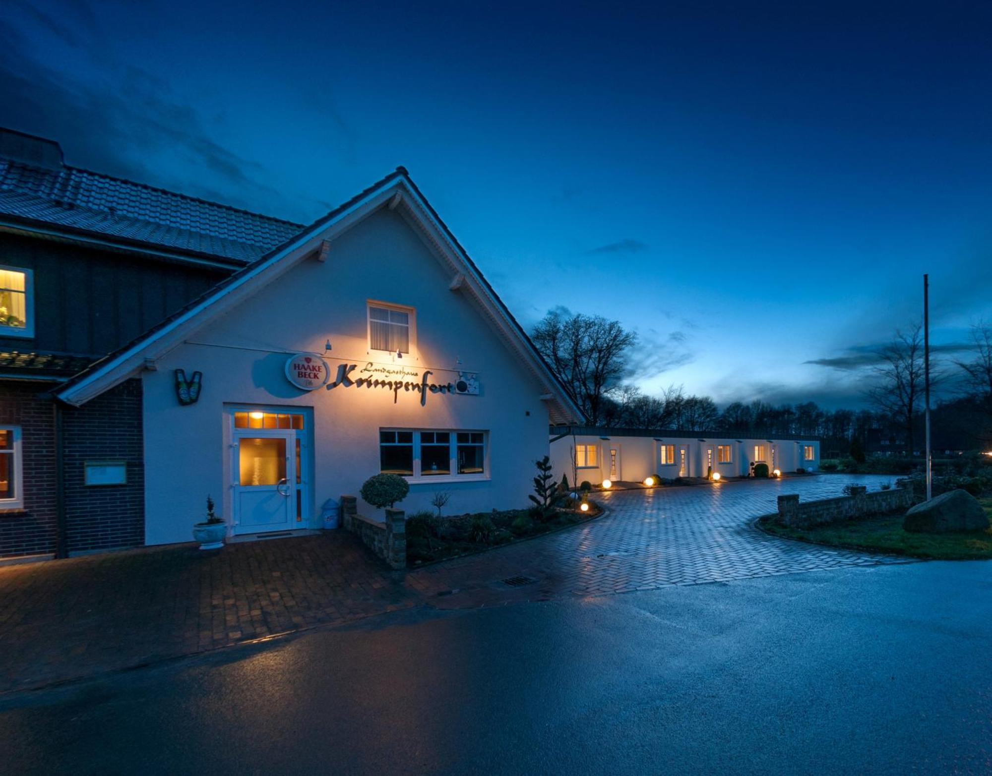 Landgasthaus Krimpenfort Löhne Esterno foto